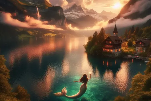 Por que dizem que o Lago de Brienz guarda uma sereia nas noites de verão